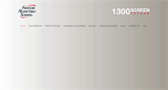 Desktop Screenshot of freedomscreens.com.au